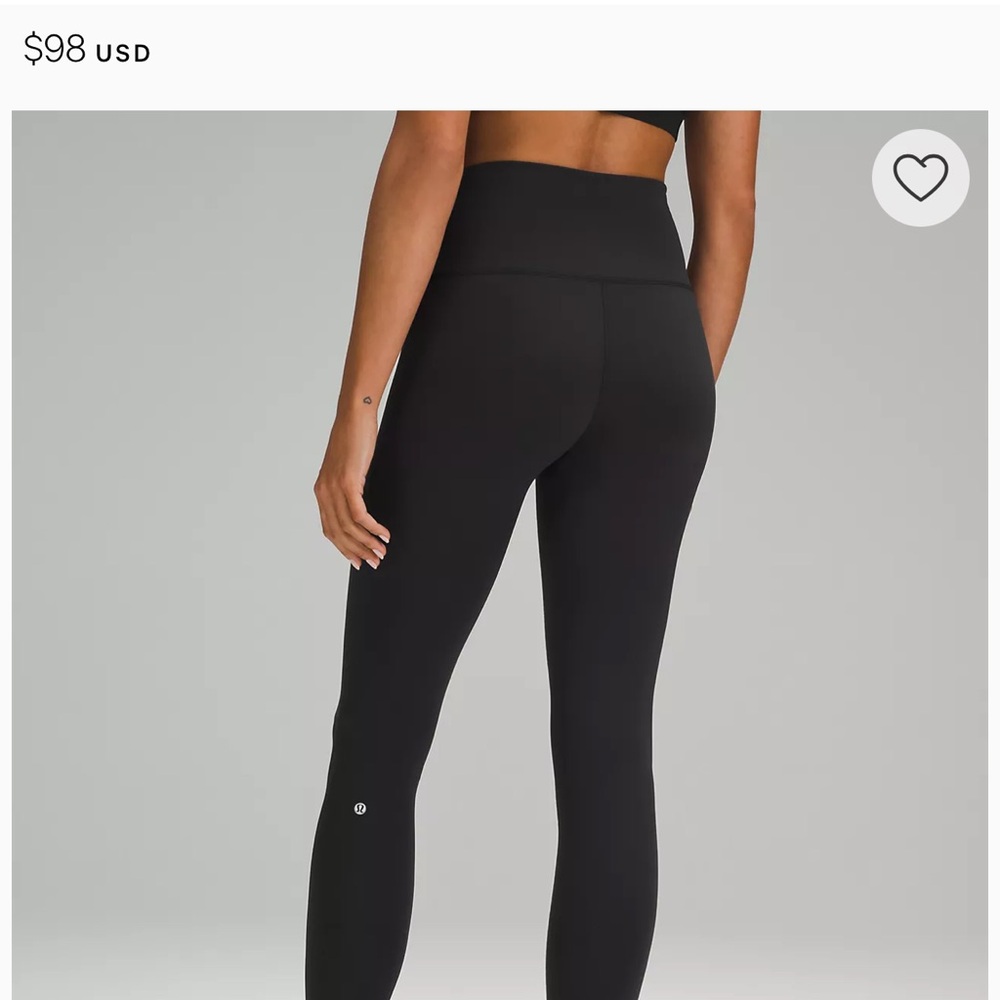Lululemon Black High-Waisted Leggings